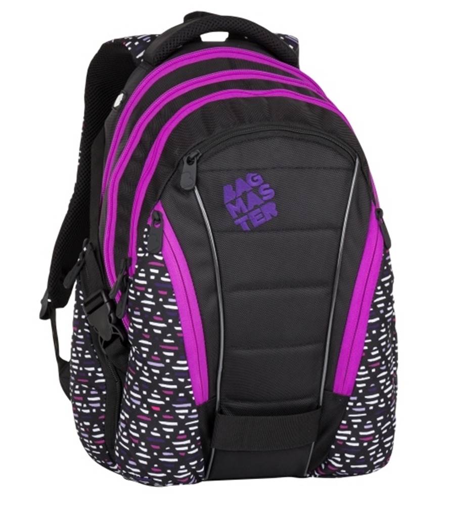 Bagmaster Bag 8 A Black/pink/violet