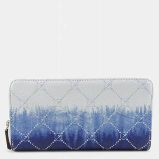 Modro-biela vzorovaná peňaženka Tamaris