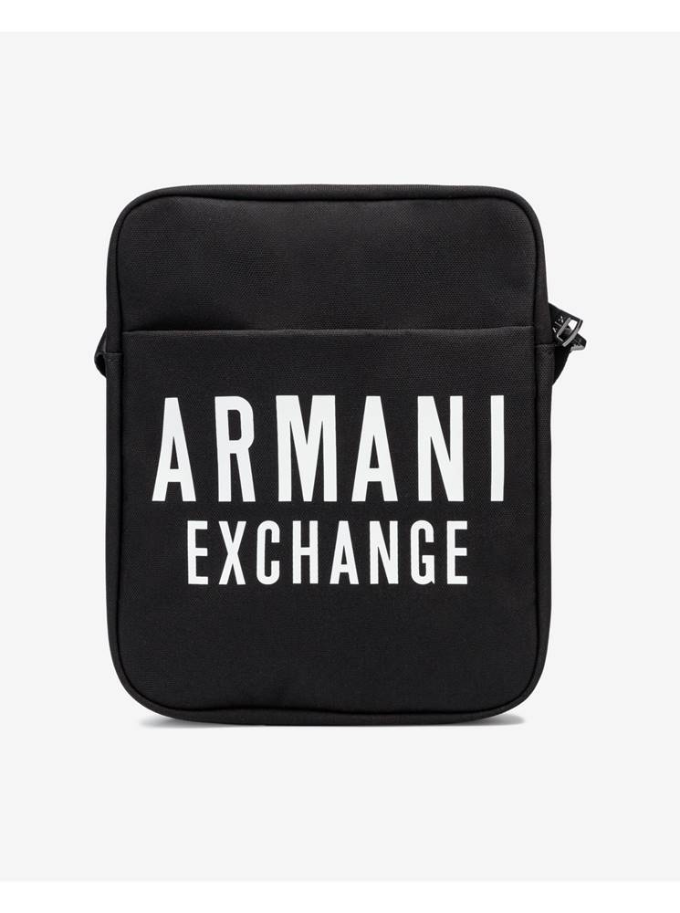 Armani Exchange Tašky, ľadvinky pre mužov Armani Exchange - čierna