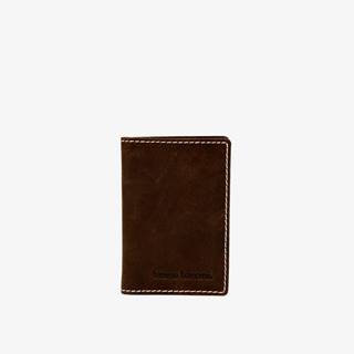 Hnedá pánska kožená peňaženka Bruno Banani