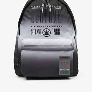 Šedo-čierny pánsky batoh Versace Jeans Couture Range Backpacks