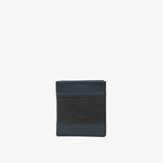 Tmavomodrá pánska kožená peňaženka U.S. Polo Assn. Union Vert