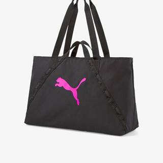 Čierny dámsky shopper s potlačou Puma AT Essentials