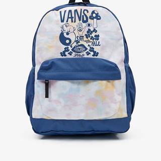 Ružovo-modrý dámsky vzorovaný batoh VANS Sporty Realm