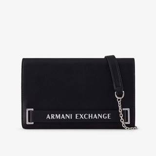 Čierna malá crossbody kabelka Armani Exchange
