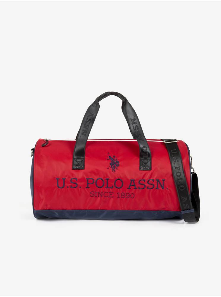 U.S. Polo Assn. Modro-červená pánska taška
