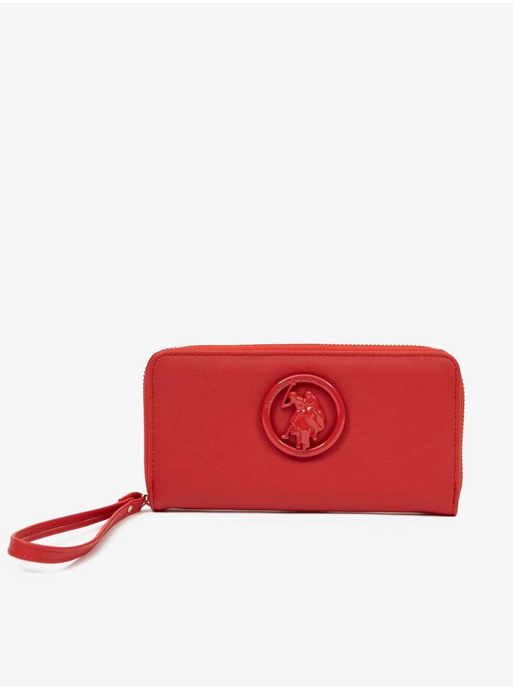 U.S. Polo Assn. Peňaženky pre ženy  - červená