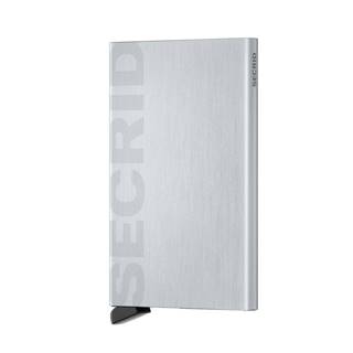 Secrid Cardprotector Laser Logo Brushed Silver