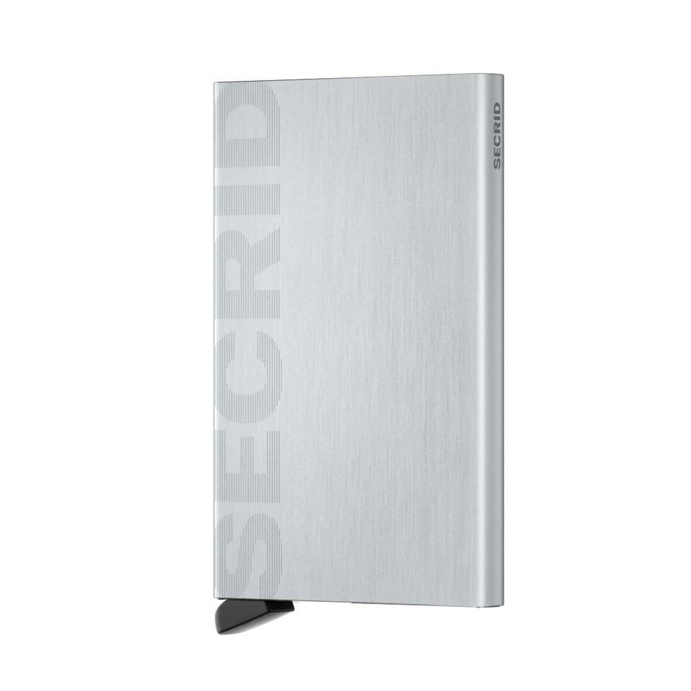 Secrid Secrid Cardprotector Laser Logo Brushed Silver