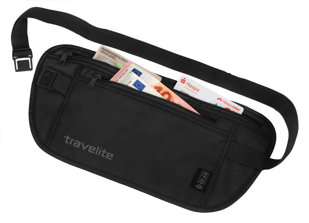 Travelite Travelite Waist pouch RFID Black